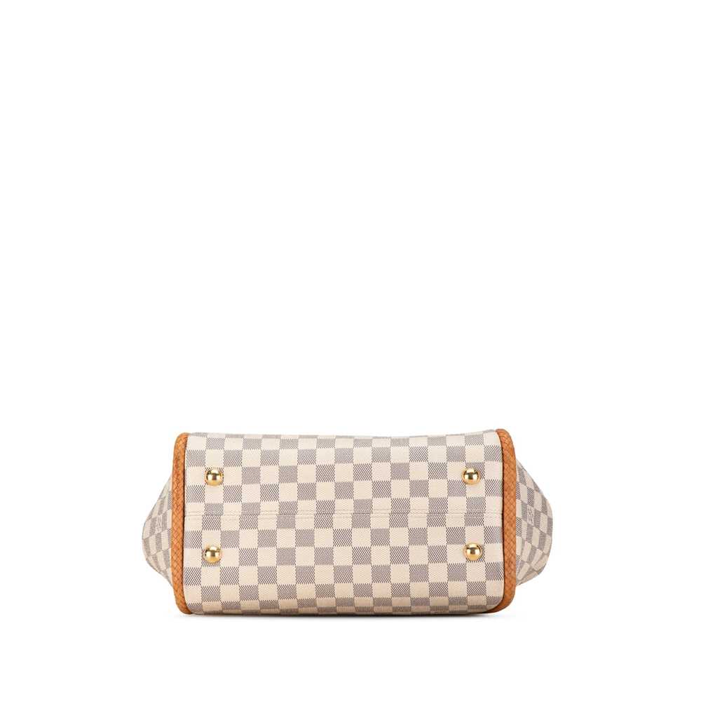 White Louis Vuitton Damier Azur Propriano Tote Bag - image 4