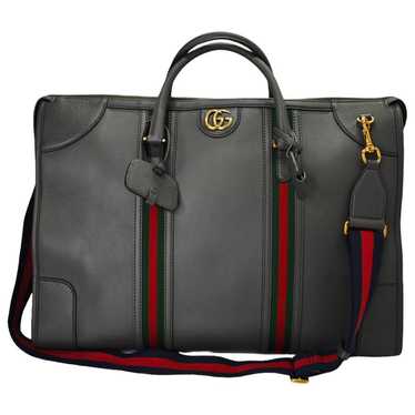 Gucci Leather weekend bag - image 1