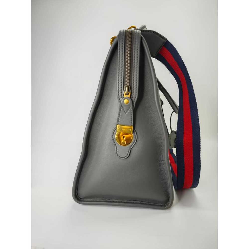 Gucci Leather weekend bag - image 4