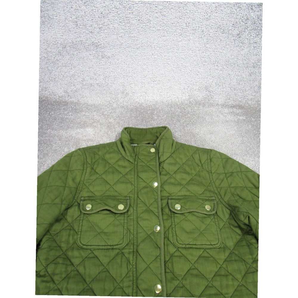 J.Crew Womens Medium Size Quilted Cotton Field Ja… - image 2