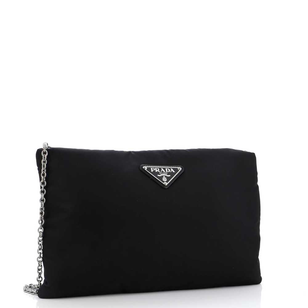 PRADA Fluo Chain Clutch Tessuto Medium - image 2