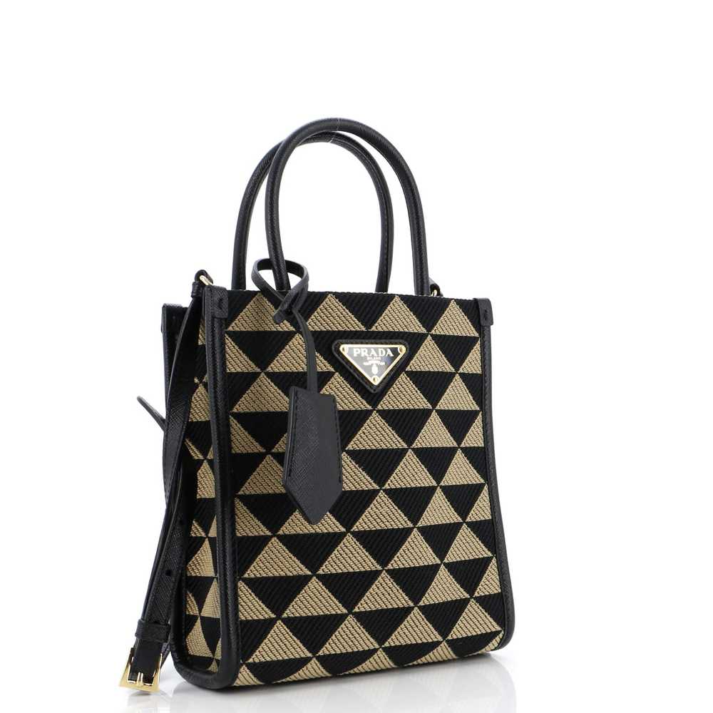 PRADA Symbole Shopper Tote Jacquard Mini - image 2