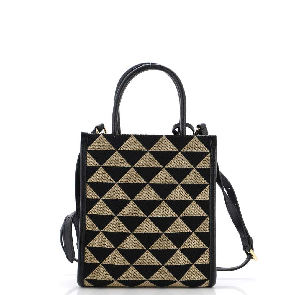 PRADA Symbole Shopper Tote Jacquard Mini - image 3