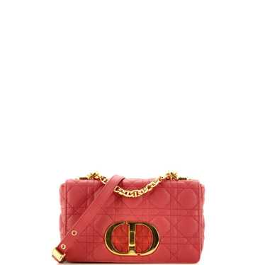 Christian Dior Caro Bag Cannage Quilt Calfskin Sma