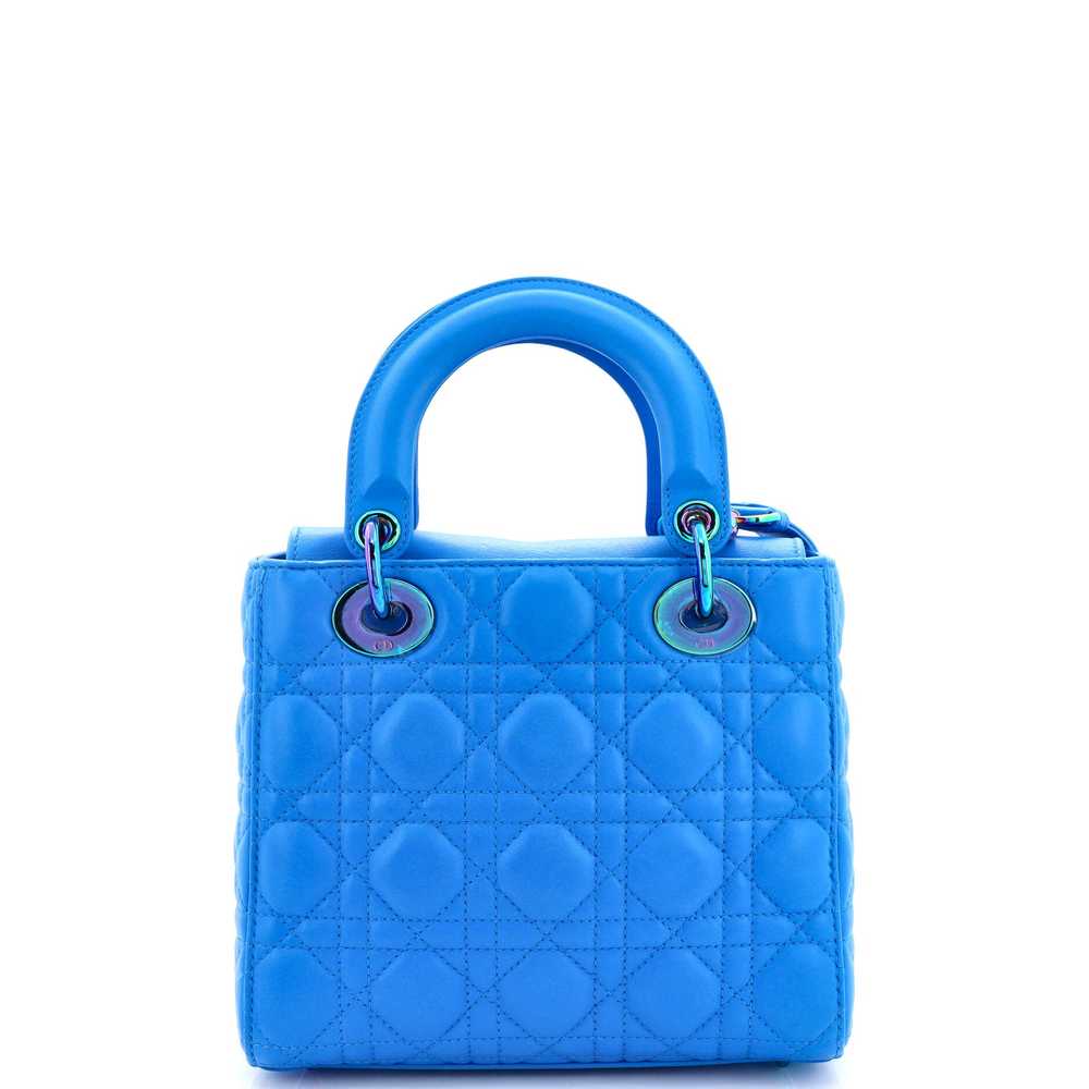 Christian Dior Lady Dior Bag Cannage Quilt Lambsk… - image 3