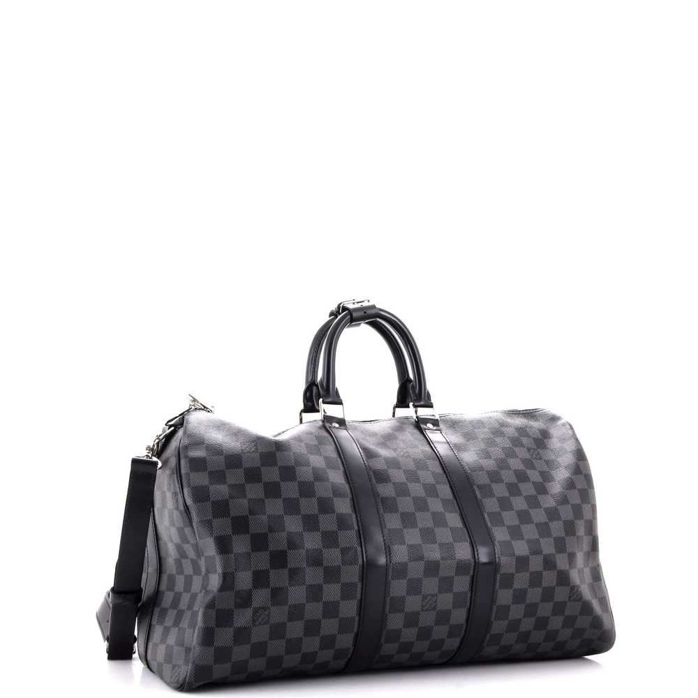 Louis Vuitton Keepall Bandouliere Bag Damier Grap… - image 2