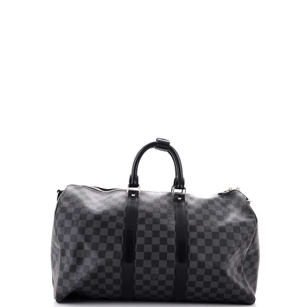 Louis Vuitton Keepall Bandouliere Bag Damier Grap… - image 3