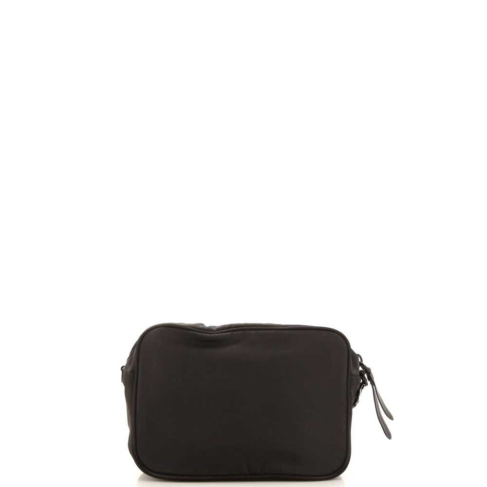 PRADA Monochrome Front Pocket Camera Bag Tessuto - image 3