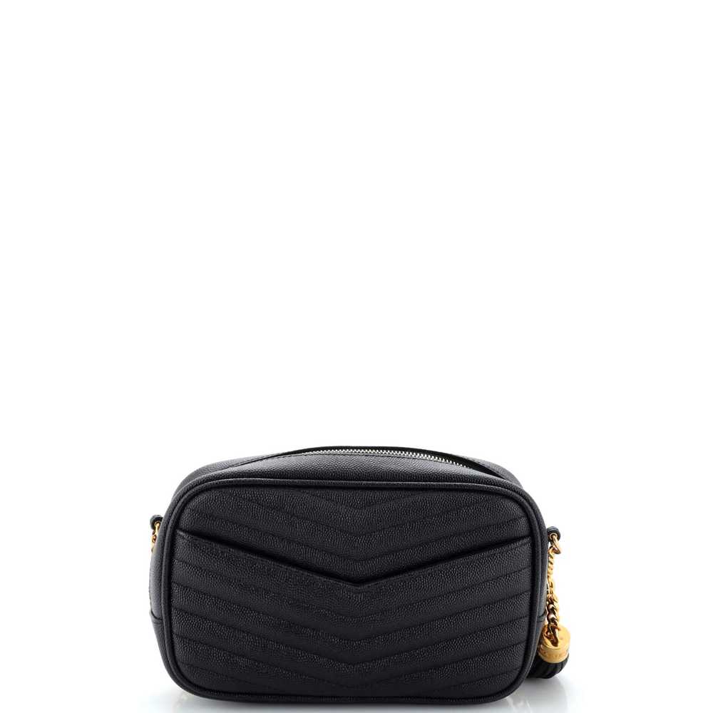 Saint Laurent Lou Camera Bag Matelasse Chevron Le… - image 3