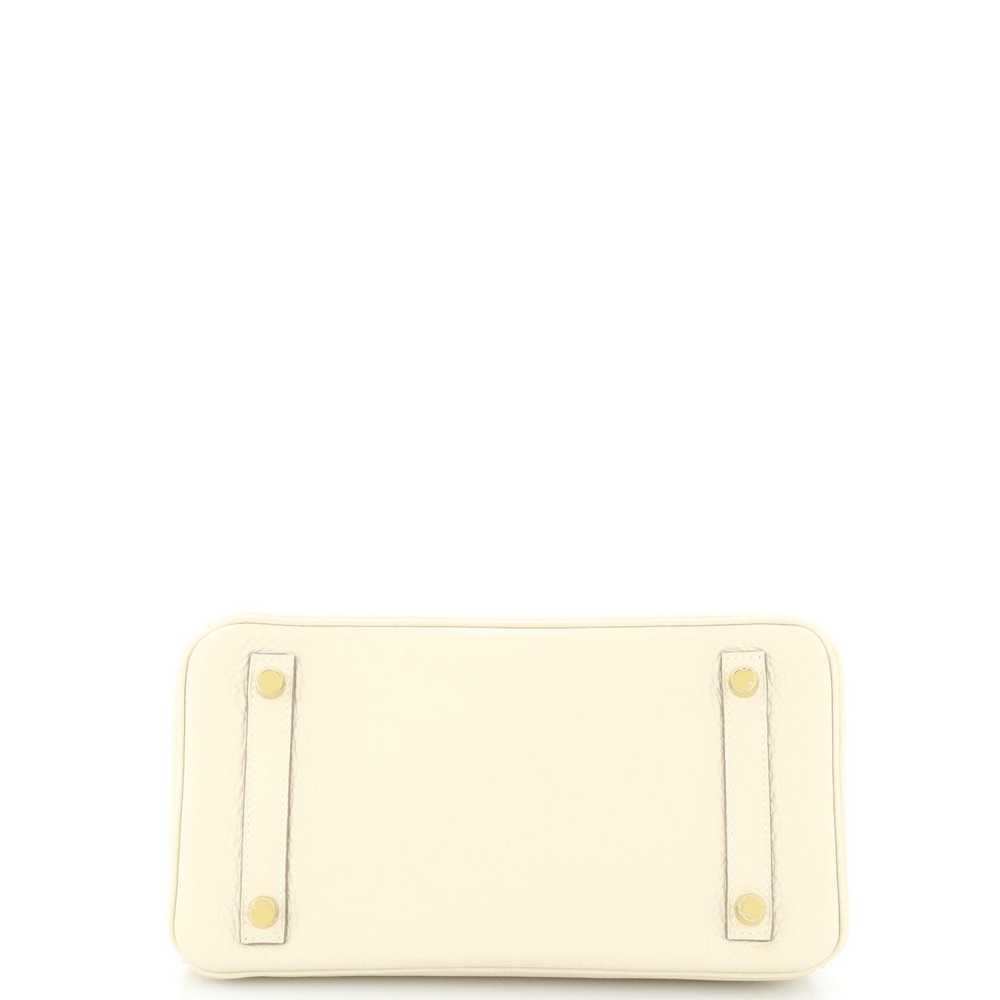 Hermes Birkin Handbag Light Togo with Gold Hardwa… - image 5