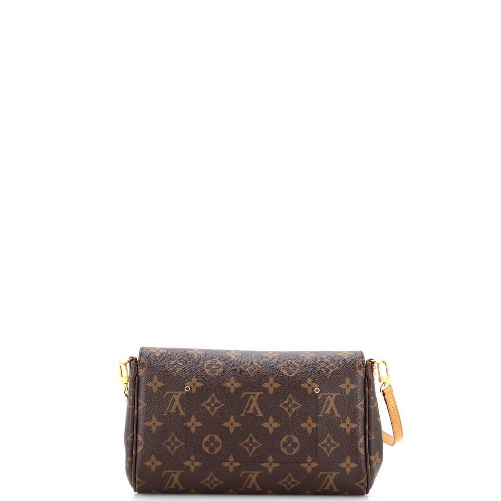 Louis Vuitton Favorite Handbag Monogram Canvas MM - image 3