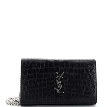 Saint Laurent Classic Monogram Wallet on Chain Cr… - image 1