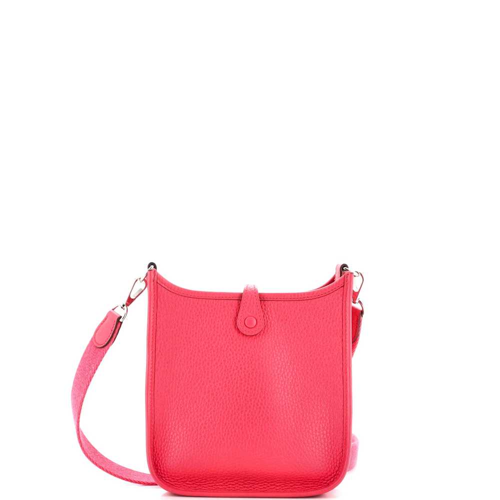 Hermes Long Strap Evelyne Bag Clemence TPM - image 3