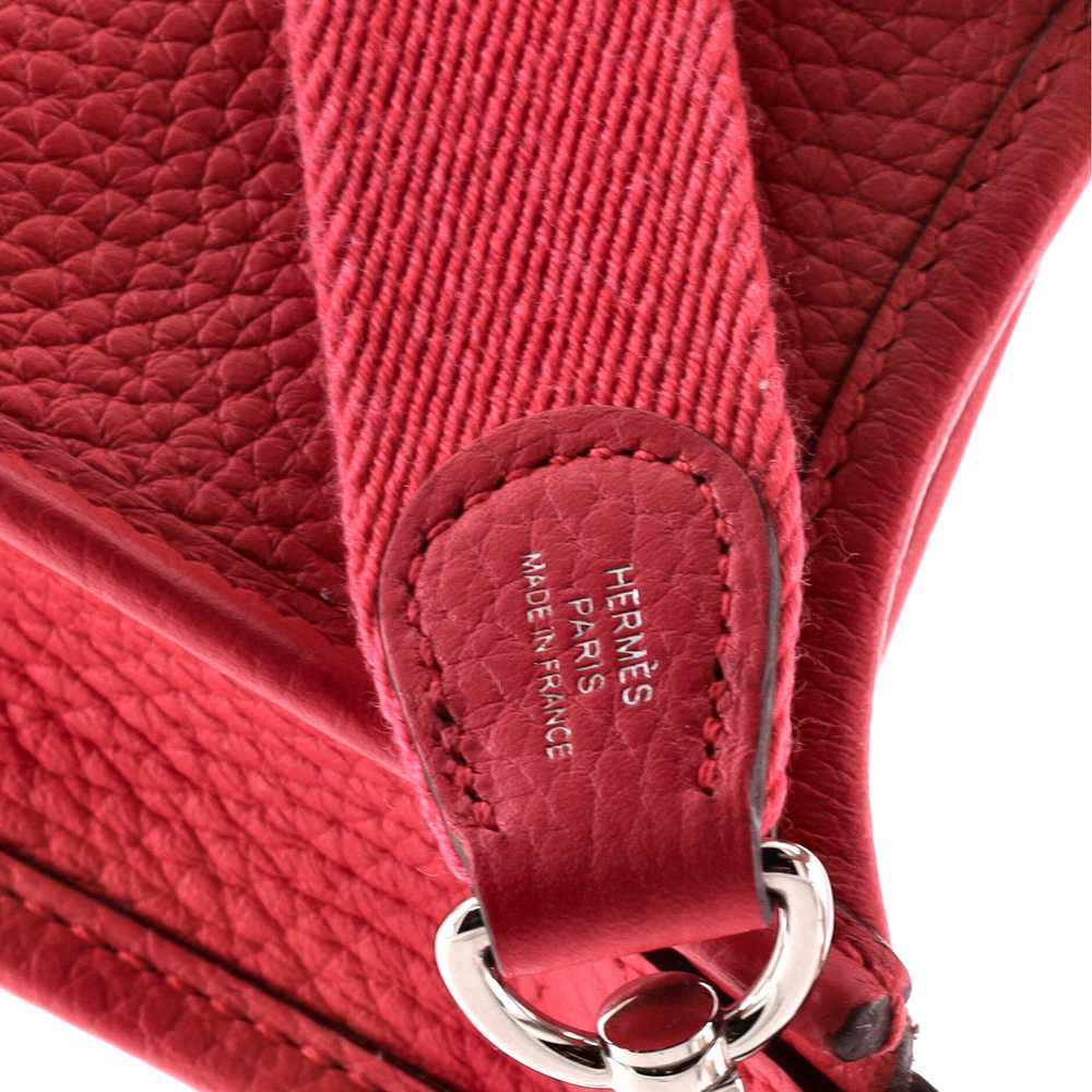 Hermes Long Strap Evelyne Bag Clemence TPM - image 8