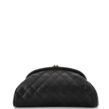 CHANEL Timeless Clutch Quilted Caviar