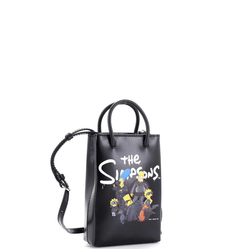 Balenciaga The Simpsons Shopping Tote Printed Lea… - image 2