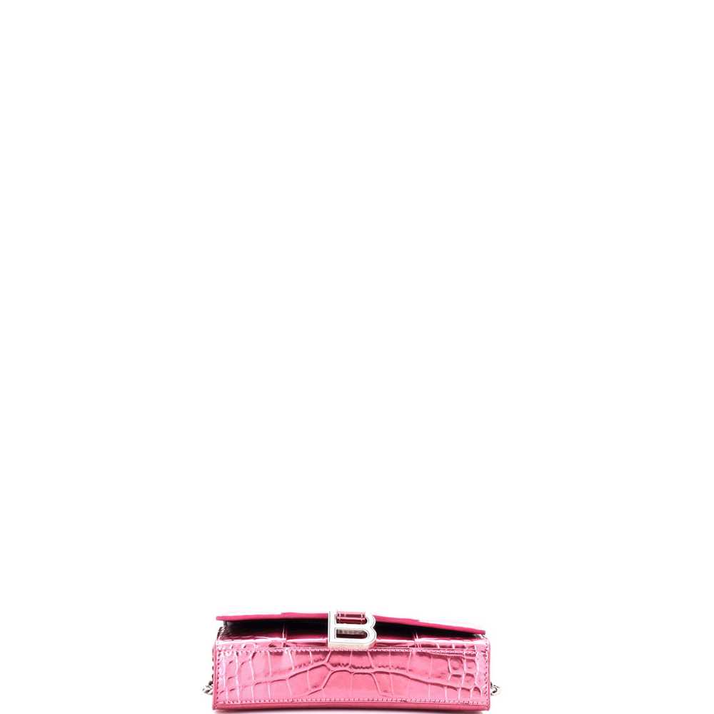 Balenciaga Hourglass Chain Crossbody Bag Leather - image 4