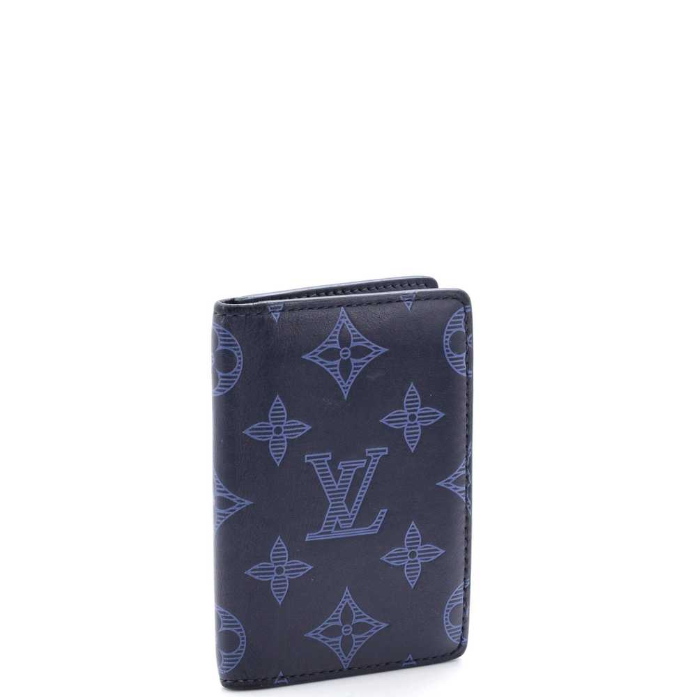 Louis Vuitton Pocket Organizer Monogram Shadow Le… - image 2