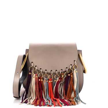 CHLOE Multicolor Fringe Hudson Bag Leather Small