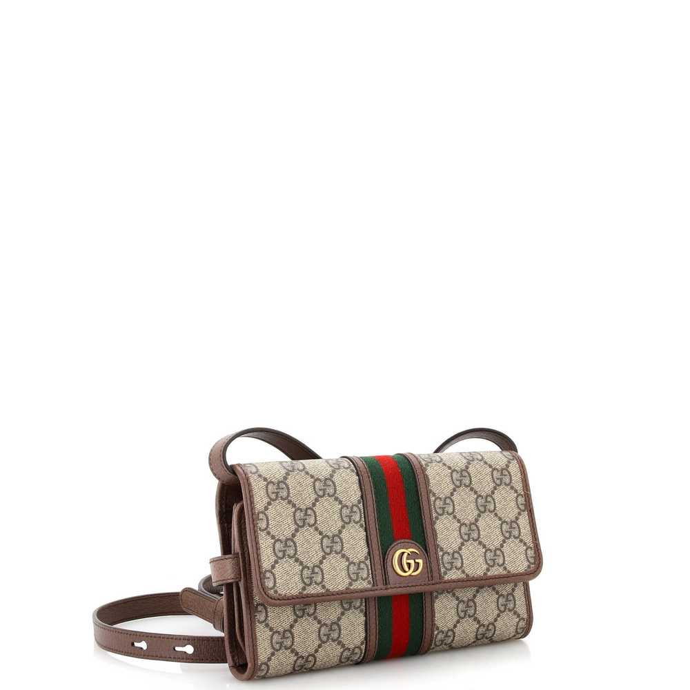 GUCCI Ophidia Trifold Wallet Crossbody Bag GG Coa… - image 2