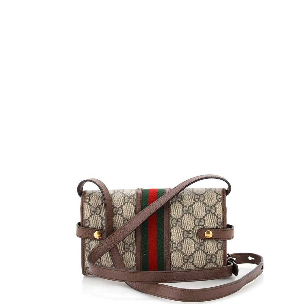 GUCCI Ophidia Trifold Wallet Crossbody Bag GG Coa… - image 3