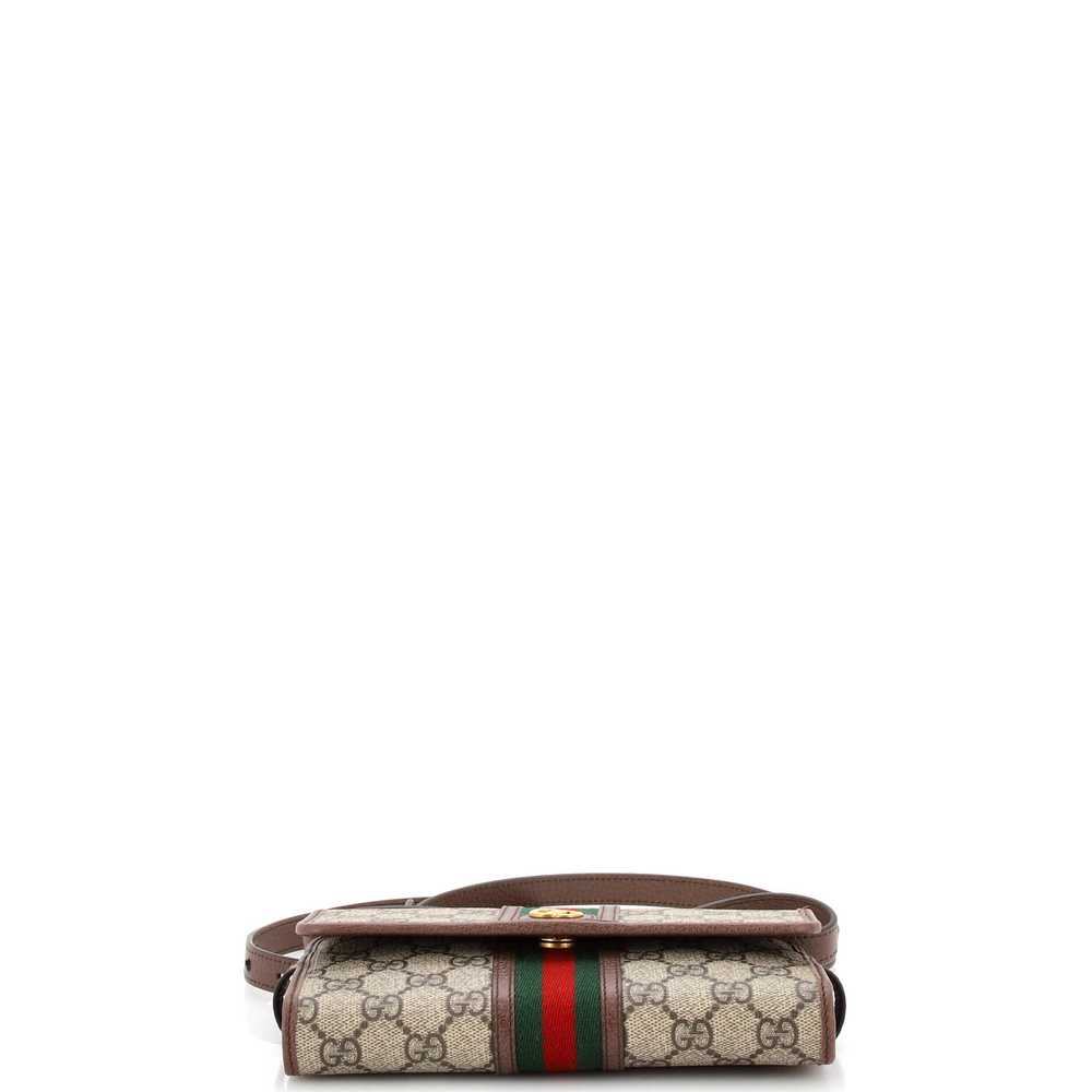 GUCCI Ophidia Trifold Wallet Crossbody Bag GG Coa… - image 4