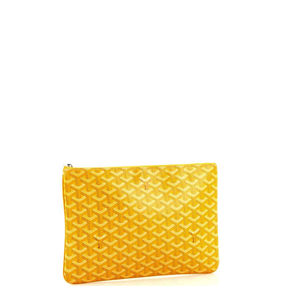 GOYARD Senat Zip Pouch Coated Canvas MM - image 2