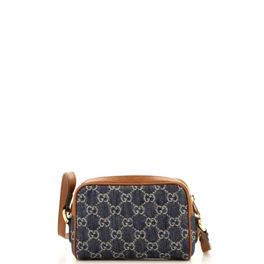 GUCCI Ophidia Shoulder Bag GG Denim Mini - image 3