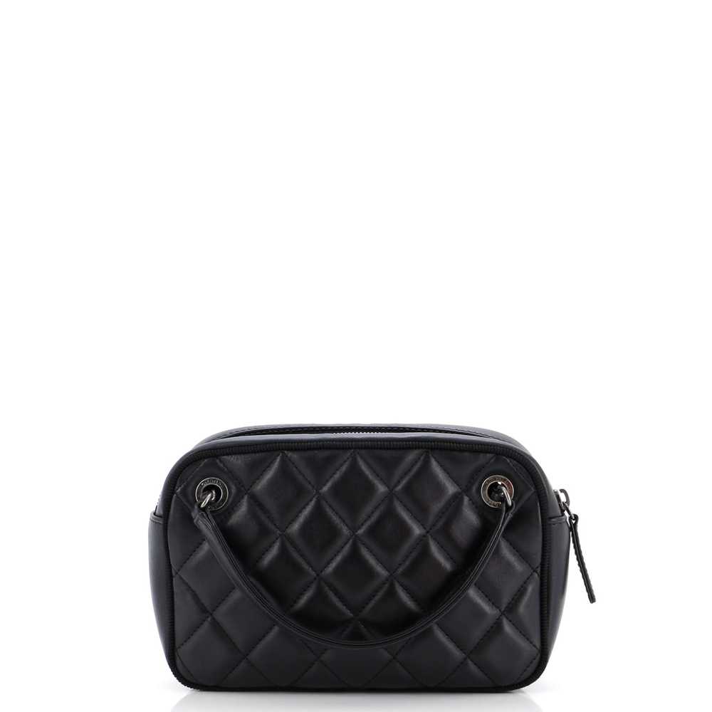 CHANEL Ballerine Camera Case Bag Quilted Calfskin… - image 4