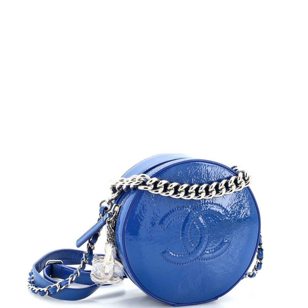 CHANEL Round as Earth Crossbody Bag Patent - image 2