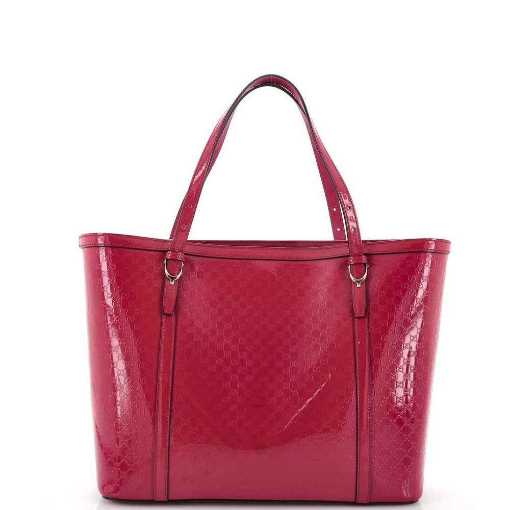 GUCCI Nice Tote Microguccissima Patent Medium - image 1