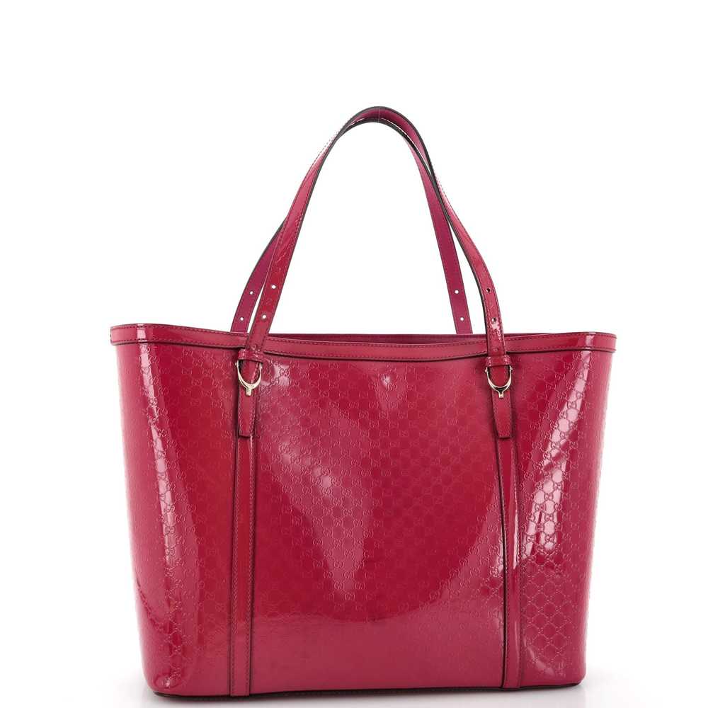 GUCCI Nice Tote Microguccissima Patent Medium - image 2