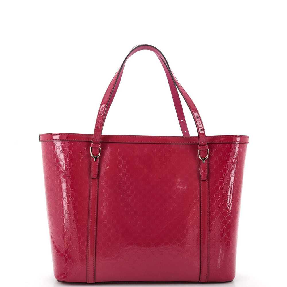 GUCCI Nice Tote Microguccissima Patent Medium - image 3