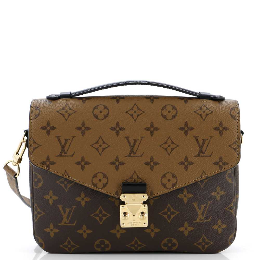 Louis Vuitton Pochette Metis Reverse Monogram Can… - image 1