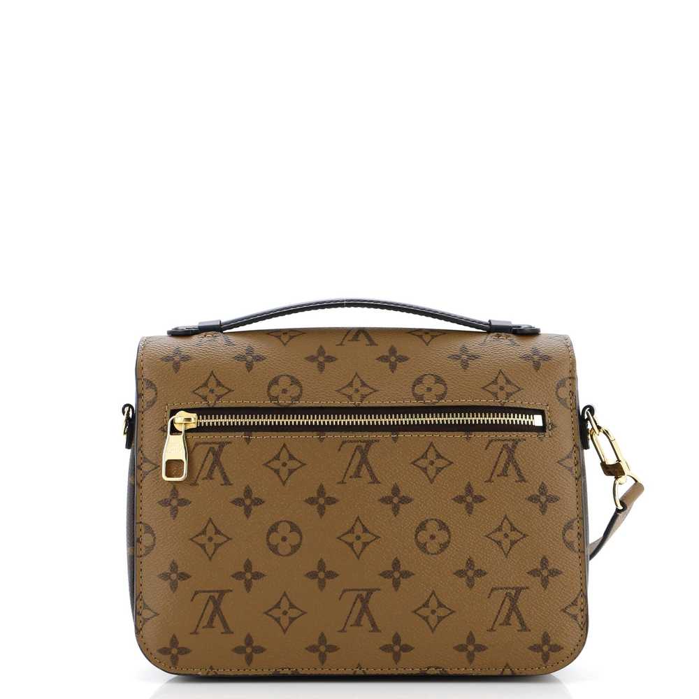 Louis Vuitton Pochette Metis Reverse Monogram Can… - image 3