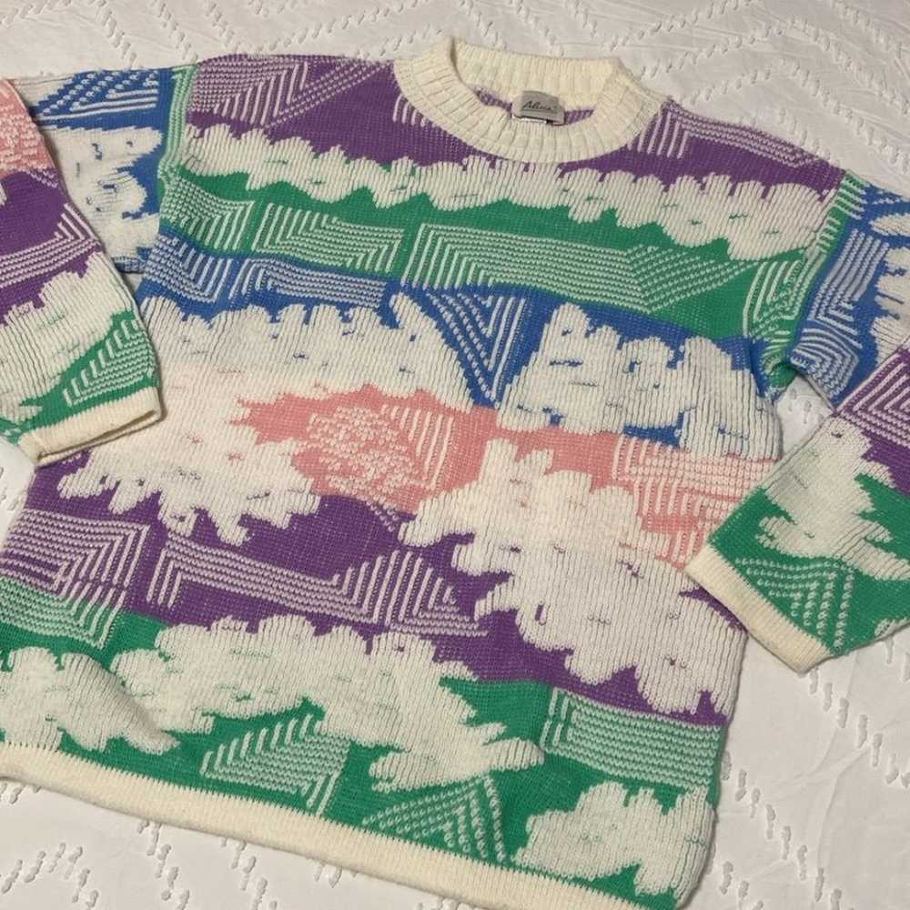 Rare vintage Alicia 80s Sweater - image 2