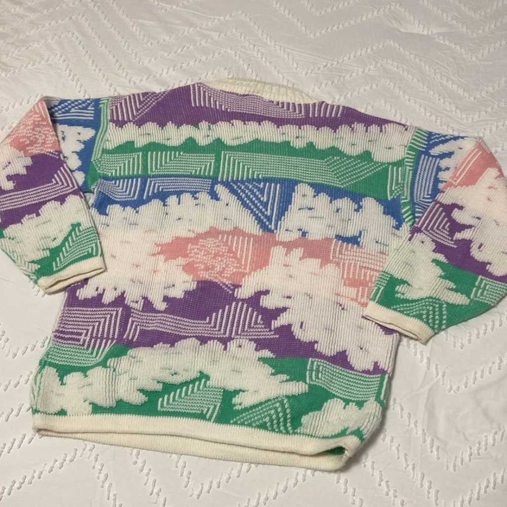 Rare vintage Alicia 80s Sweater - image 8