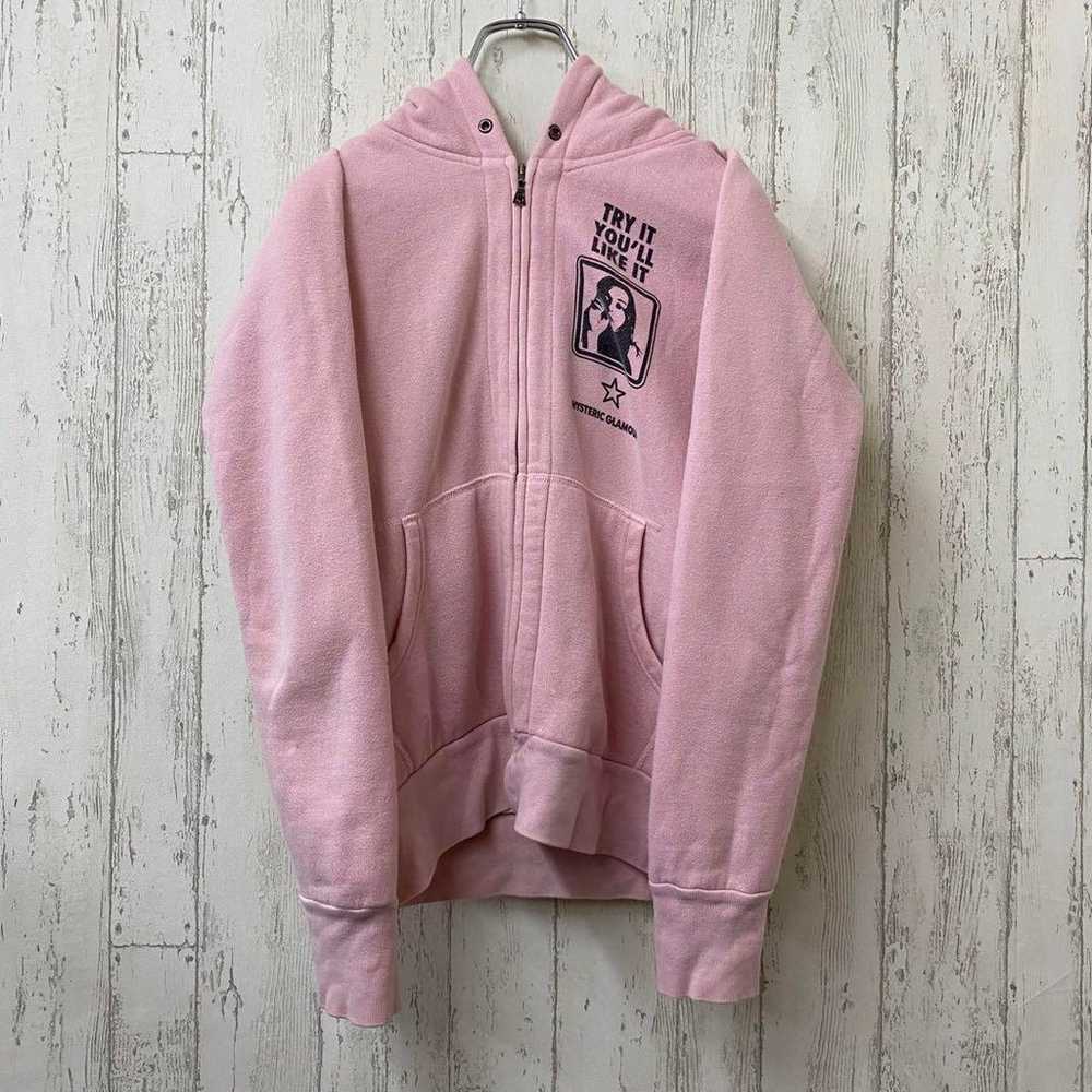 【Super Rare】Hysteric Glamour Zip-Up Parka Pink Lo… - image 3