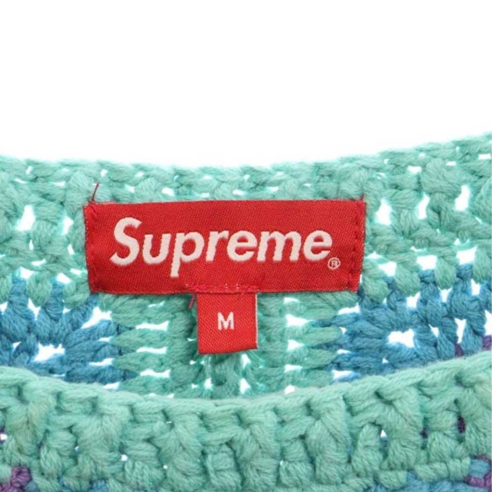 ⭐️SUPREME⭐️ 22SS Hand Crocheted Sweater - image 5