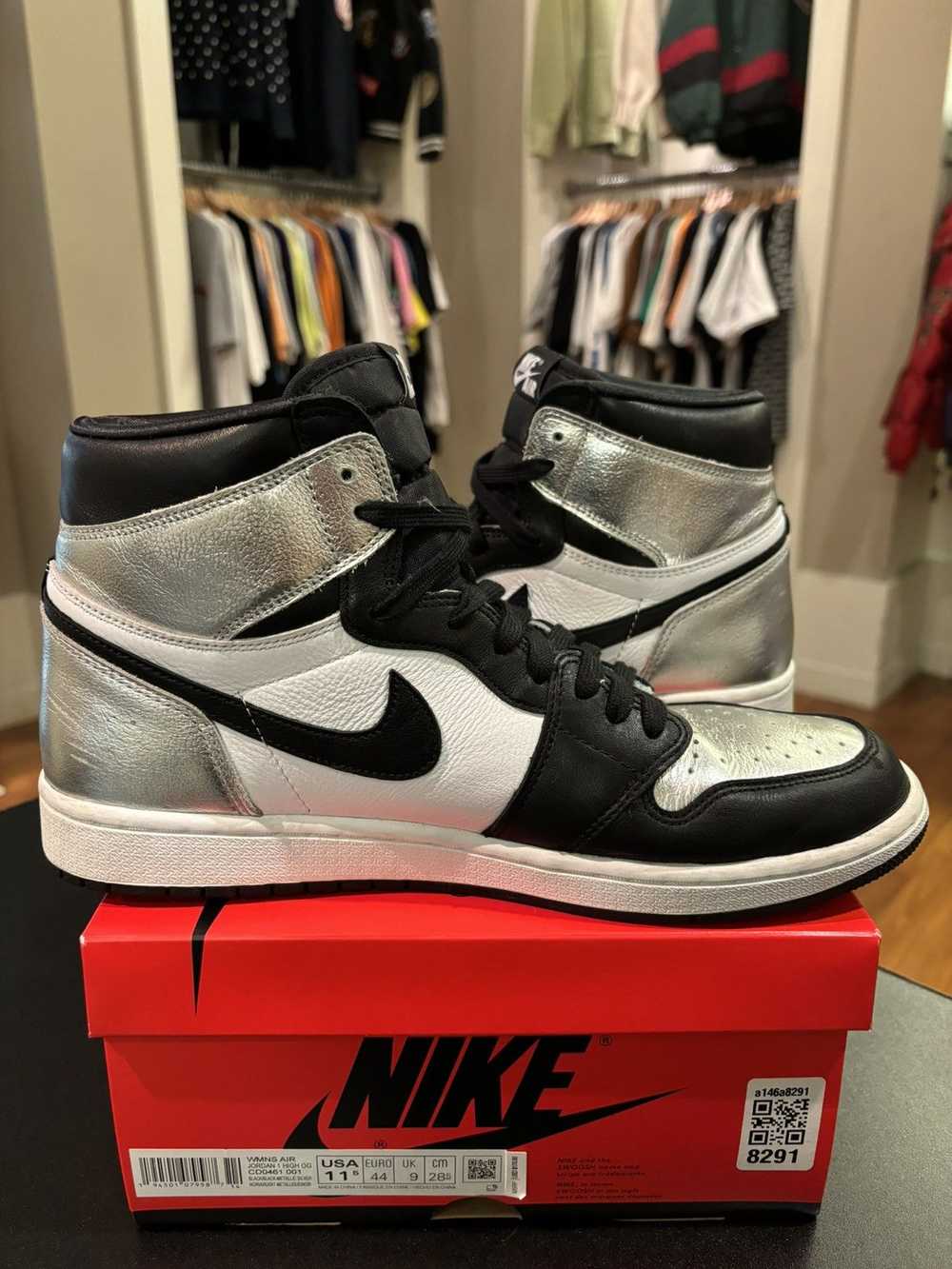 Jordan Brand Jordan 1 Retro High Silver Toe (Wome… - image 4