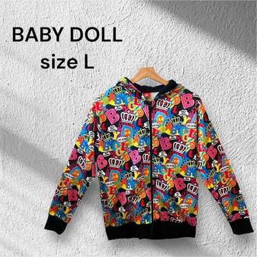 【BABY DOLL】Full Zip Hoodie Size L - image 1