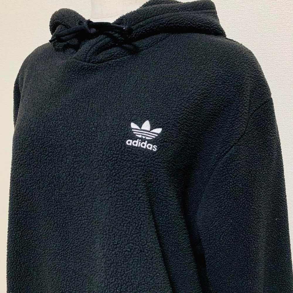 Adidas Originals brushed fleece boa pullover hood… - image 10