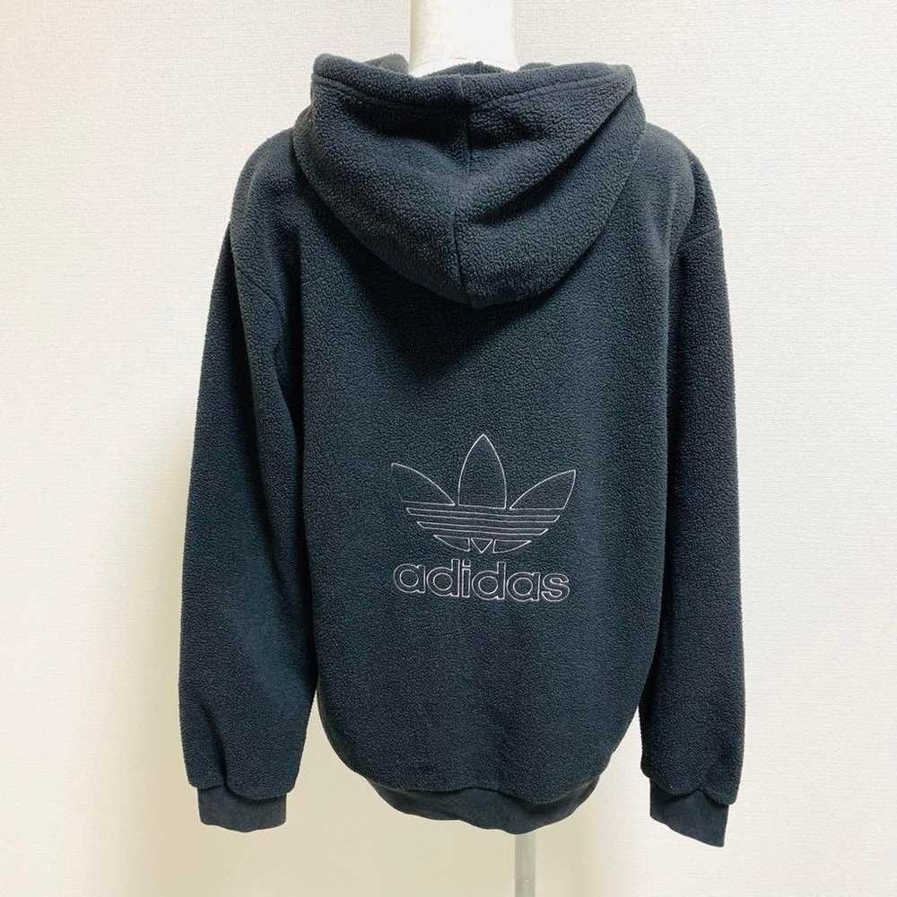 Adidas Originals brushed fleece boa pullover hood… - image 4