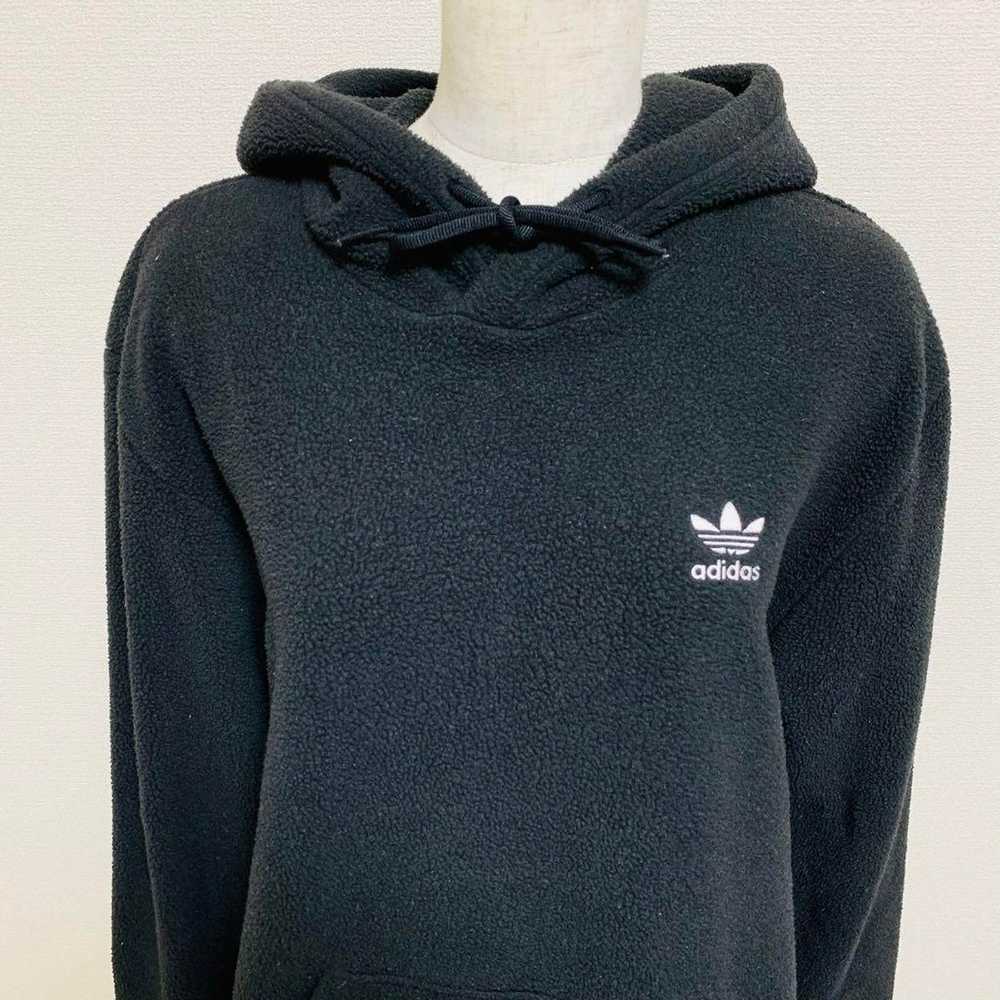 Adidas Originals brushed fleece boa pullover hood… - image 8