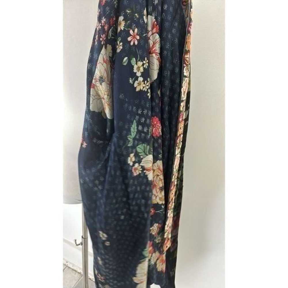 Johnny Was Silk Velvet Boho Kimono - image 4