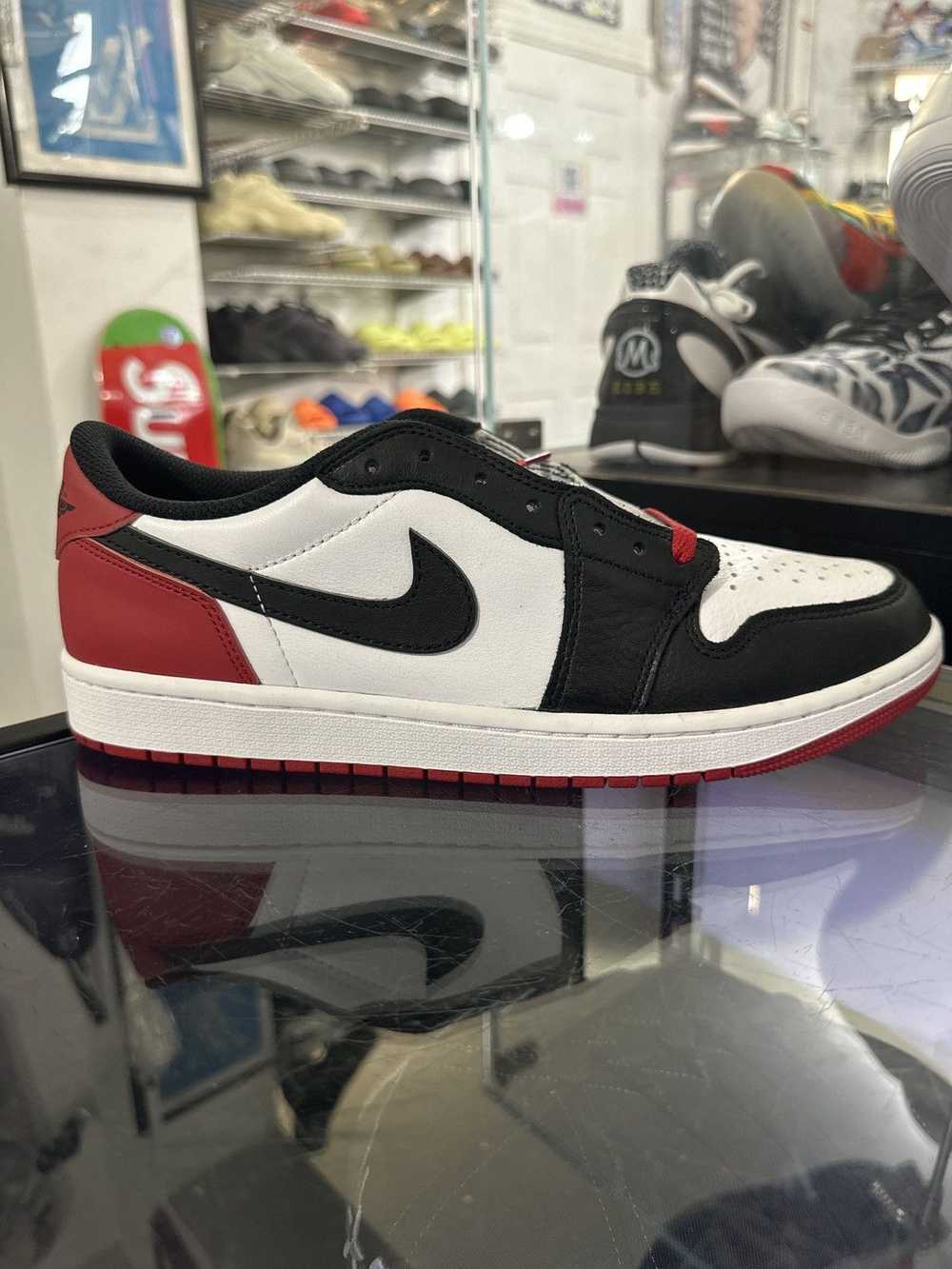 Jordan Brand Jordan 1 Low Retro “Black Toe” - image 2