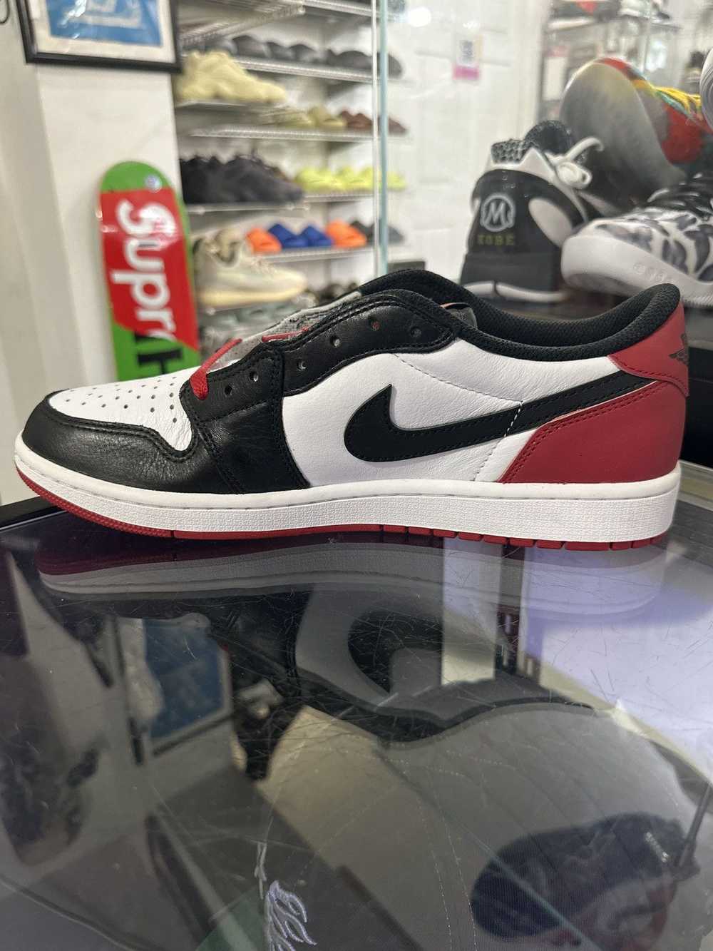 Jordan Brand Jordan 1 Low Retro “Black Toe” - image 3