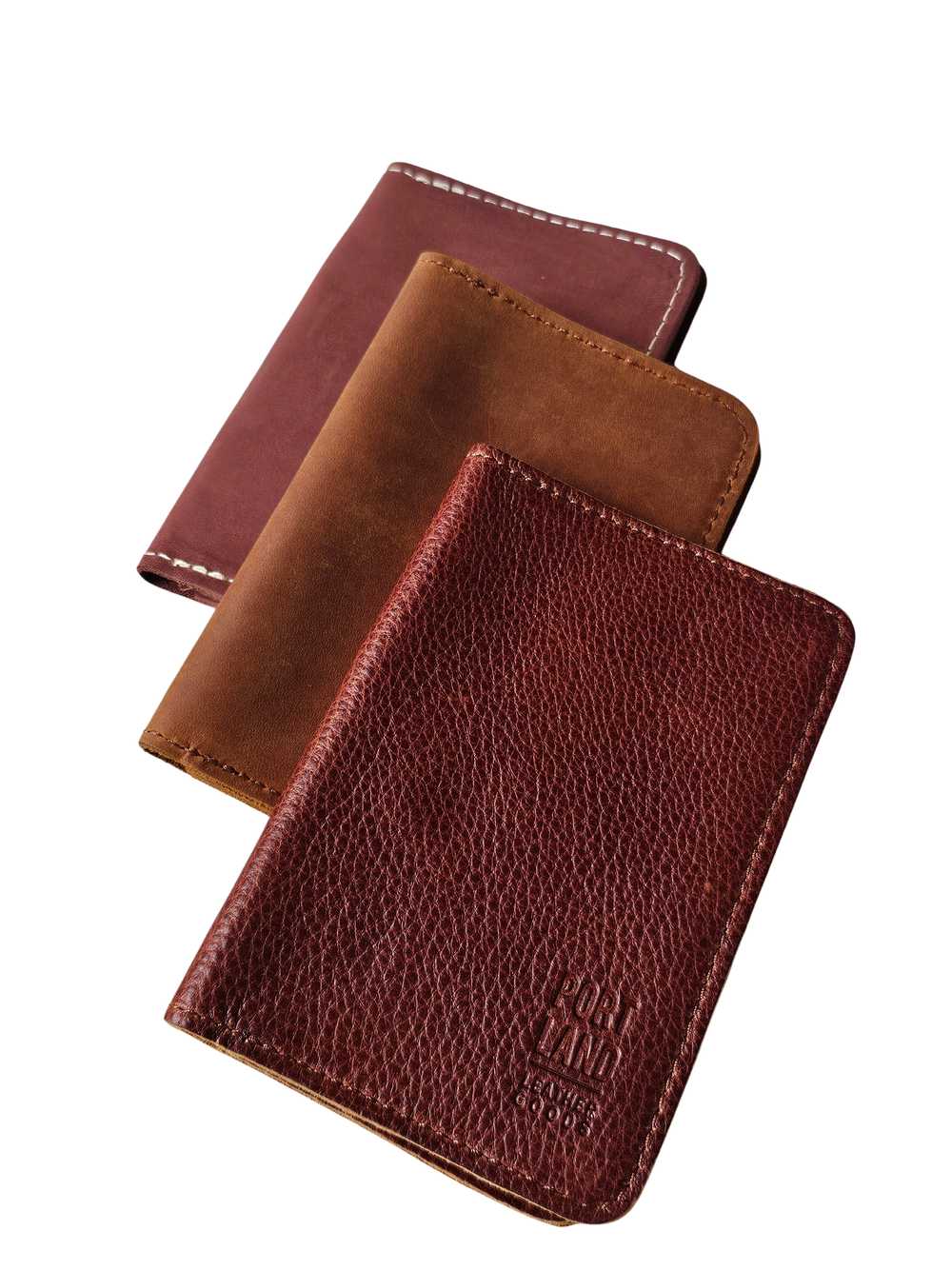 Portland Leather Lotus Passport Wallet - image 4