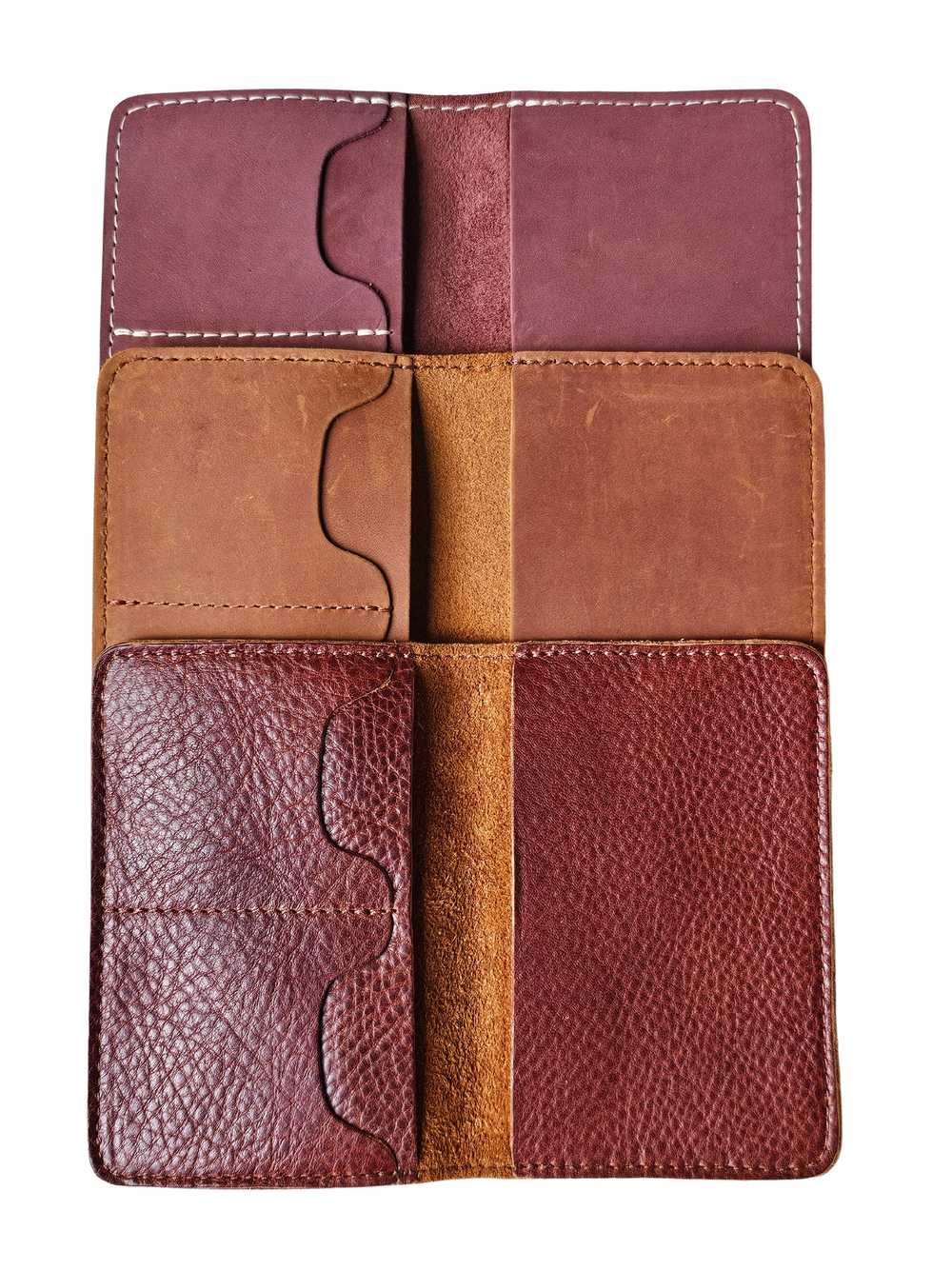 Portland Leather Lotus Passport Wallet - image 7