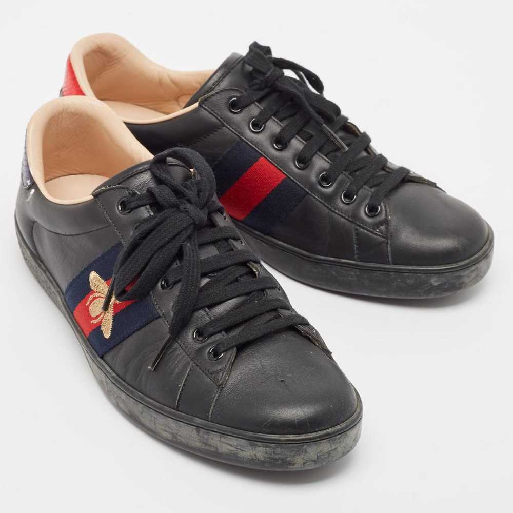 Gucci Leather trainers - image 3